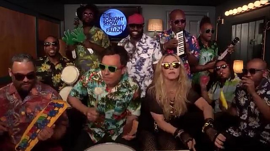 Jimmy Fallon, Madonna i The Roots