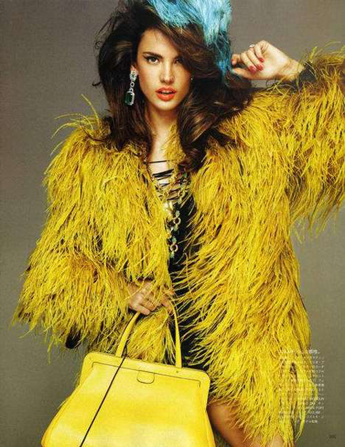 Alessandra Ambrosio w październikowym numerze Vogue Japonia