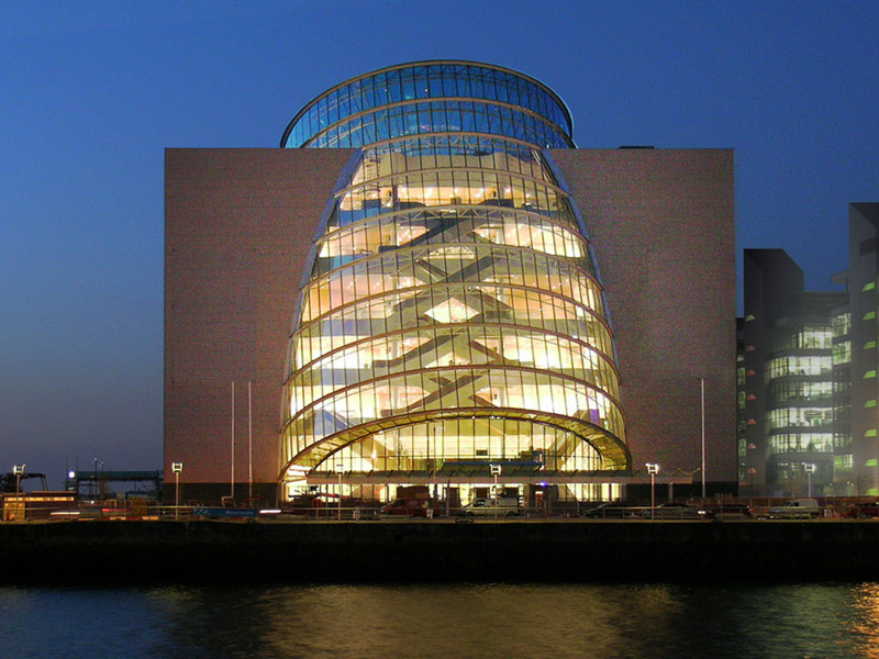 Ekologiczne centrum konferencyjne w Dublinie