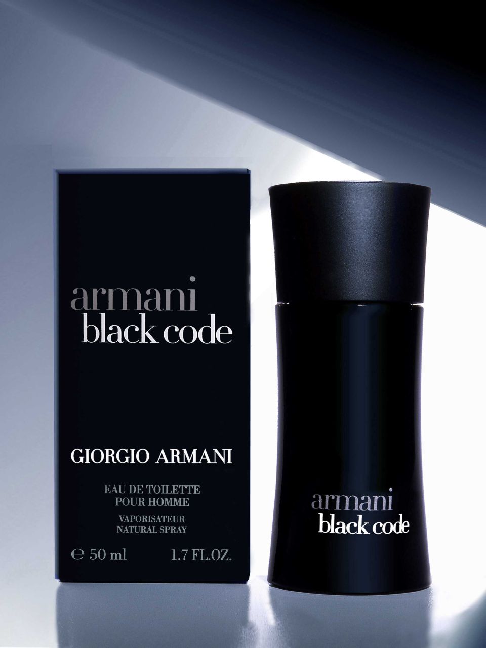 Armani black massage