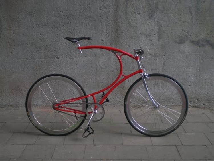 Typowy rower prosto z Holandii